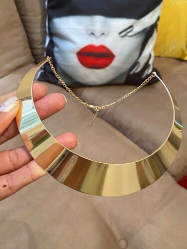 The Beauthy™ Metal collar necklace photo review